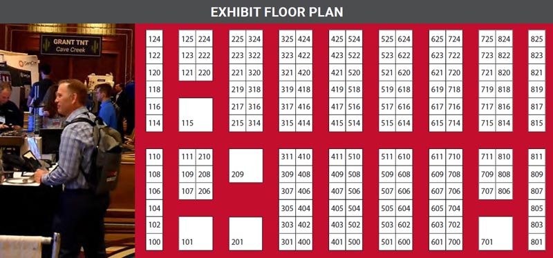 Trade Exhibit Floor Plan